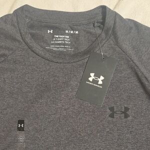 Under Armour Men's Dark Gray Short Sleeve Tee M